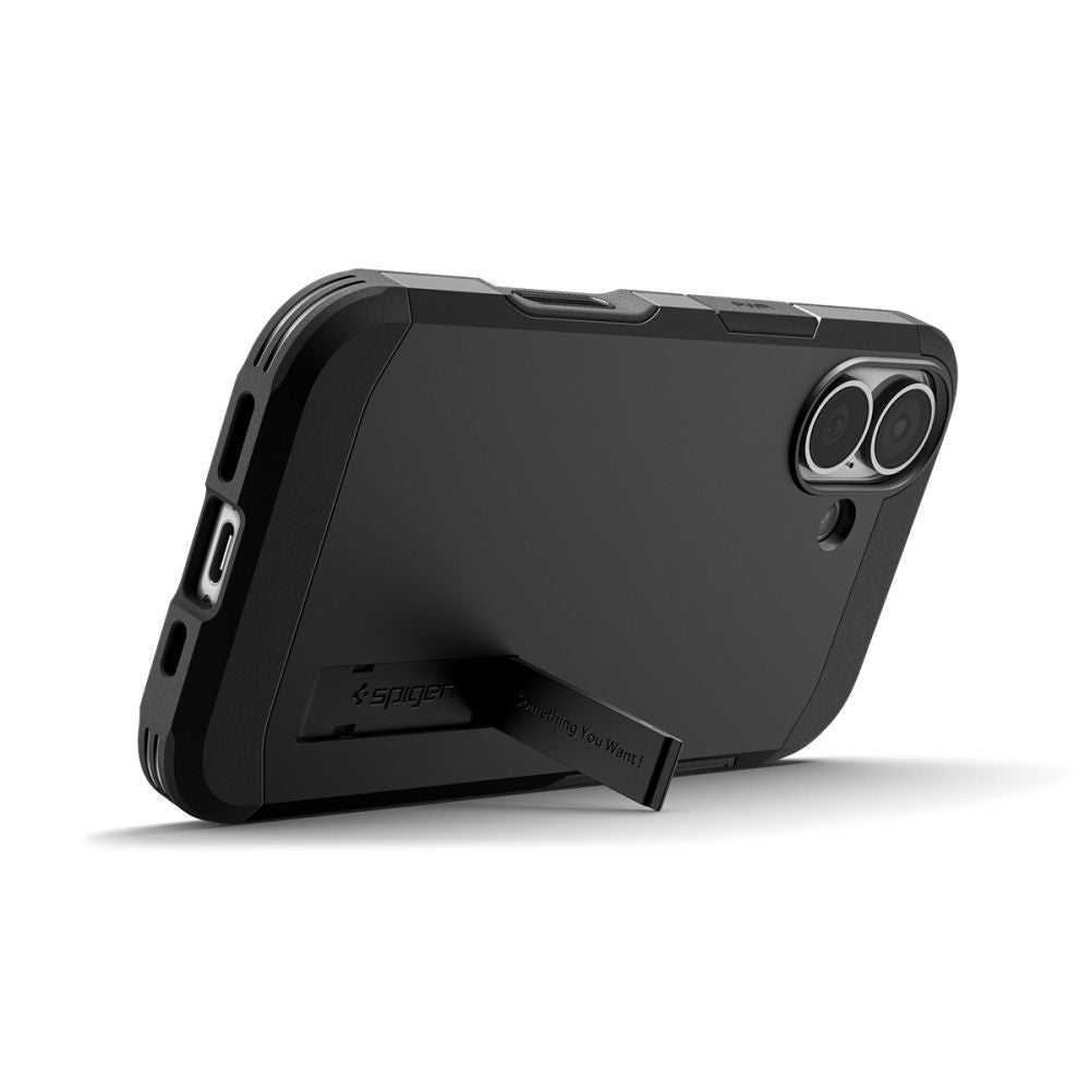 Spigen Tough Armor "T" MagSafe-fodral til iPhone 17 - sort