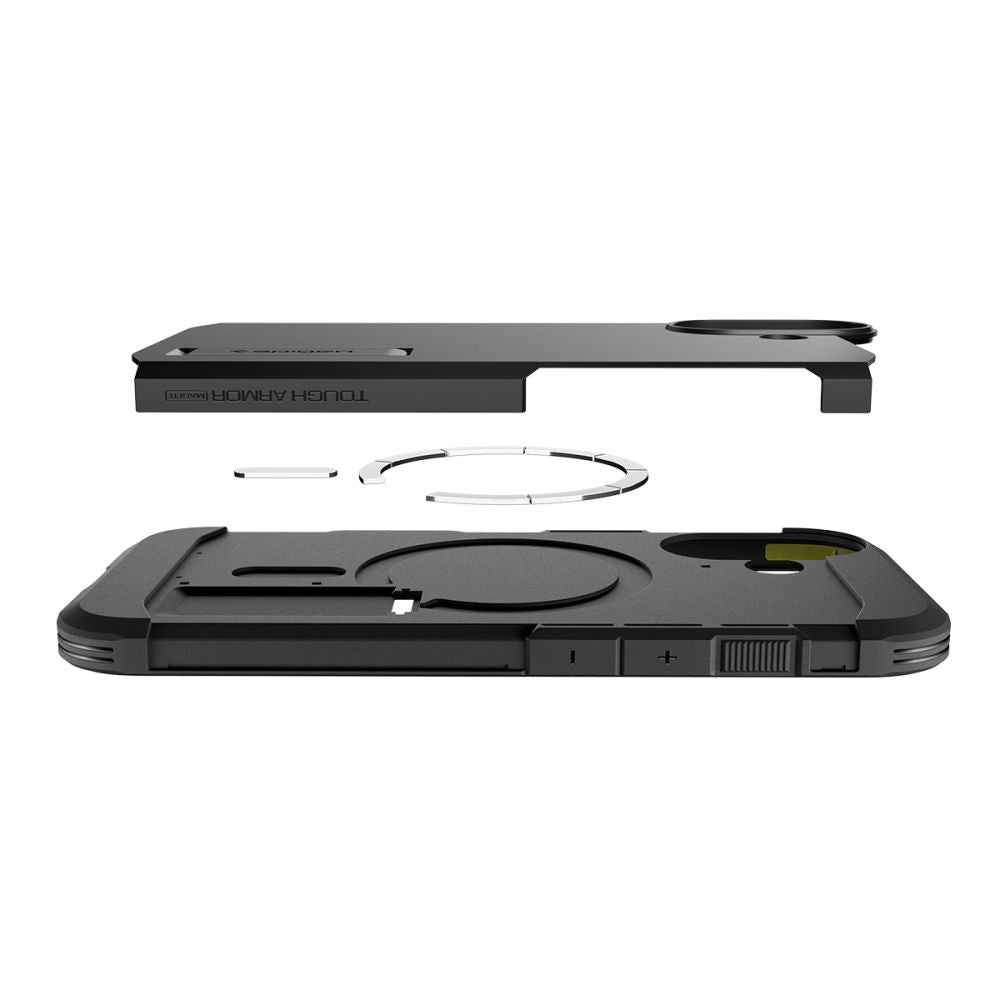Spigen Tough Armor "T" MagSafe-fodral til iPhone 17 - sort