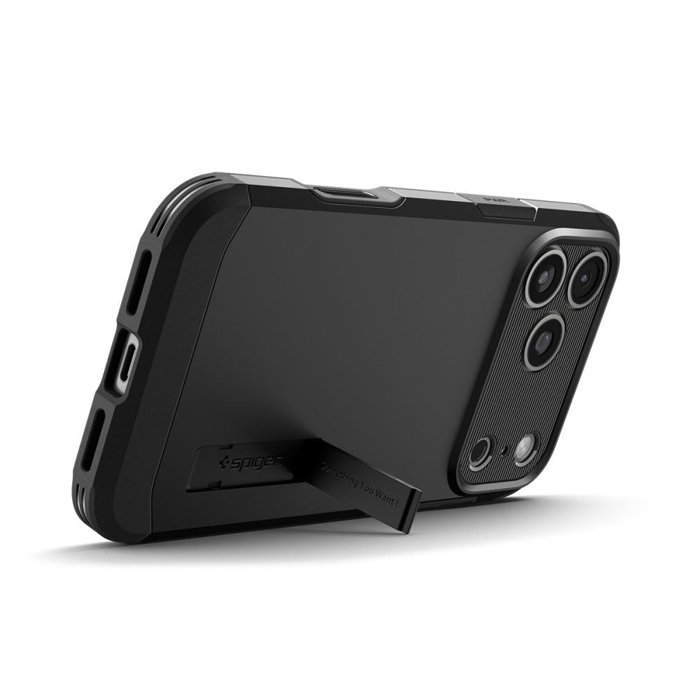 Spigen Tough Armor "T" MagSafe-fodral til iPhone 17 Pro Max - sort