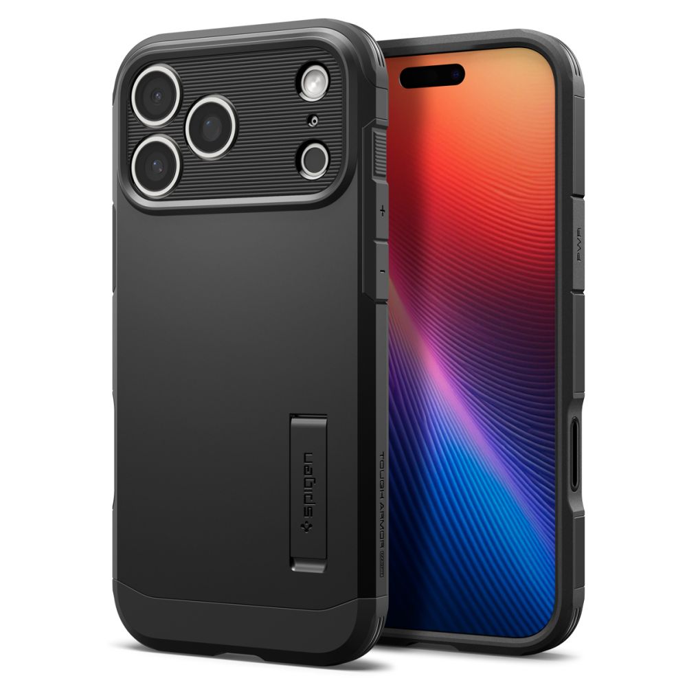 Spigen Tough Armor "T" MagSafe-fodral til iPhone 17 Pro Max - sort