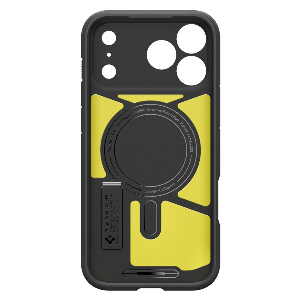 Spigen Tough Armor "T" MagSafe Case til iPhone 17 Pro Max - Grå