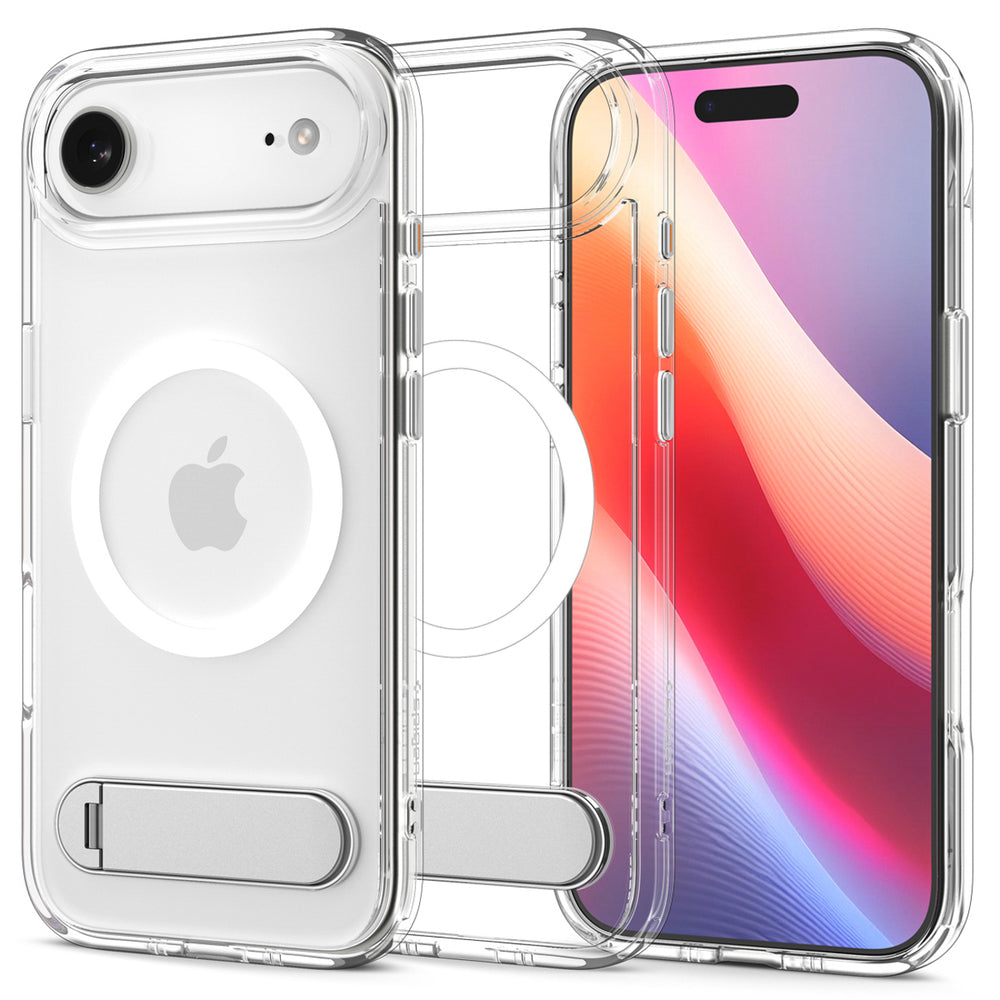 Spigen Ultra Hybrid "S" MagSafe Case til iPhone 17 Air - Klar og hvid