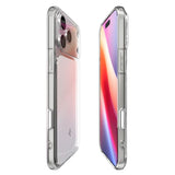 Spigen Ultra Hybrid "T" MagSafe Case til iPhone 17 Pro - Klar og hvid