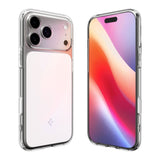 Spigen Ultra Hybrid "T" MagSafe Case til iPhone 17 Pro - Klar og hvid