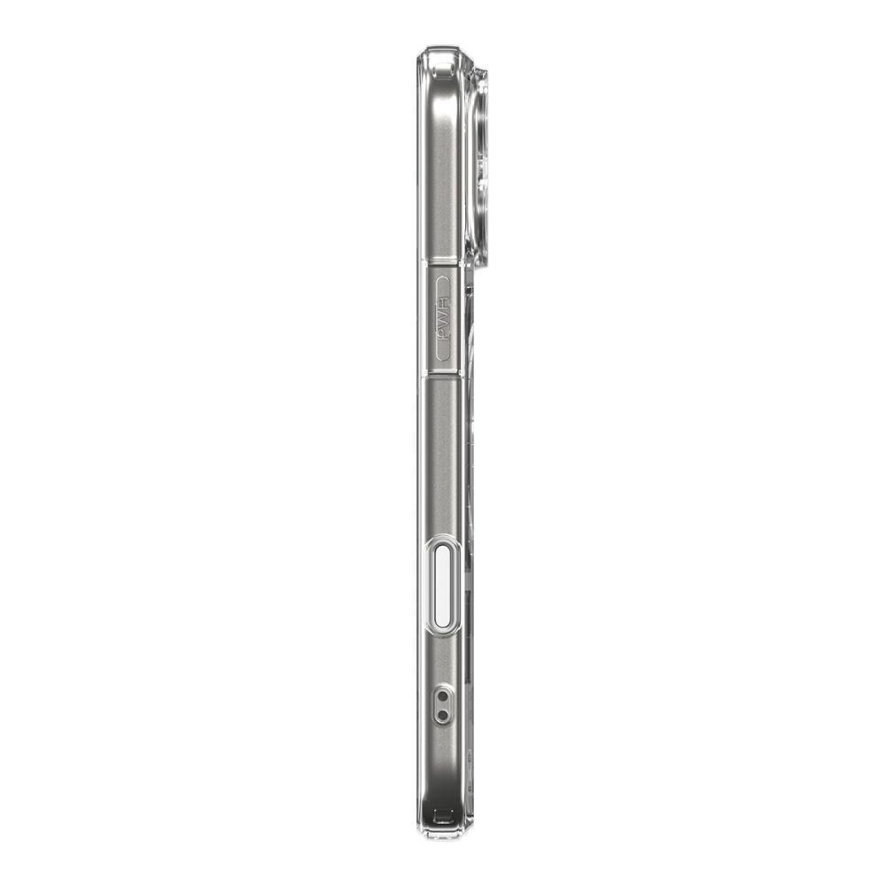 Spigen Ultra Hybrid "T" MagSafe Case til iPhone 17 Pro Max - Klar og hvid