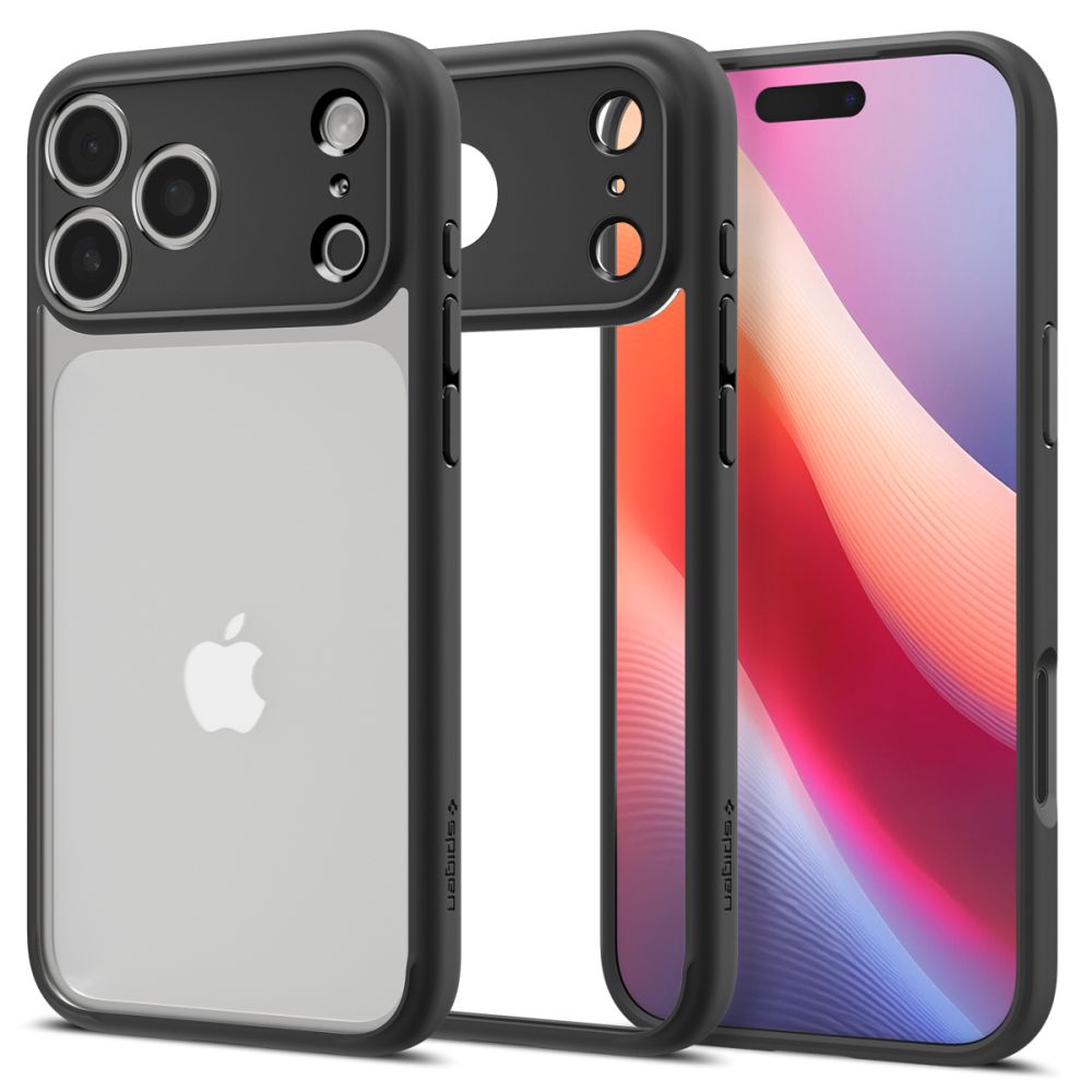 Spigen Ultra Hybrid Case til iPhone 17 Pro - Matte Black