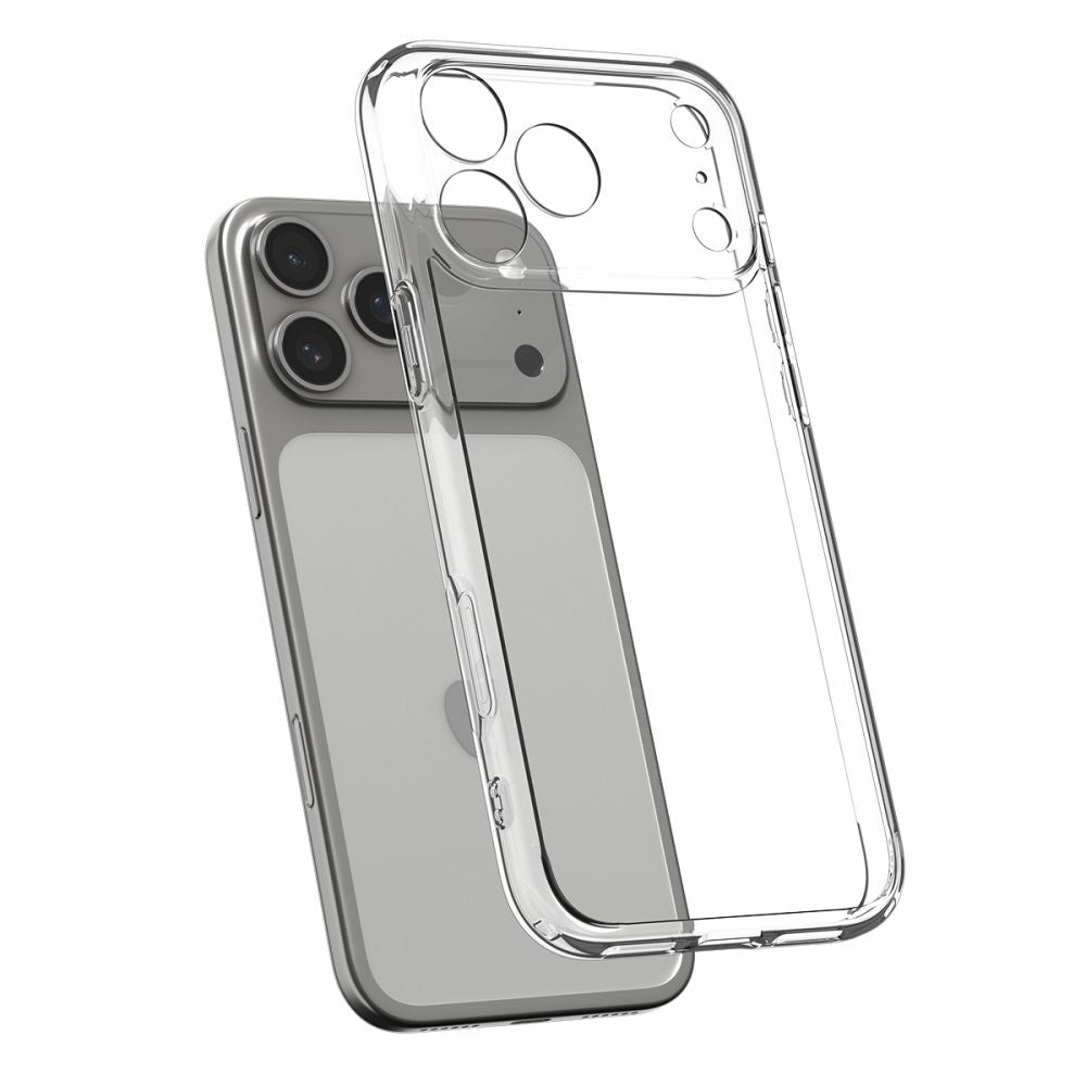 Spigen Ultra Hybrid Case til iPhone 17 Pro Max - Gennemsigtig