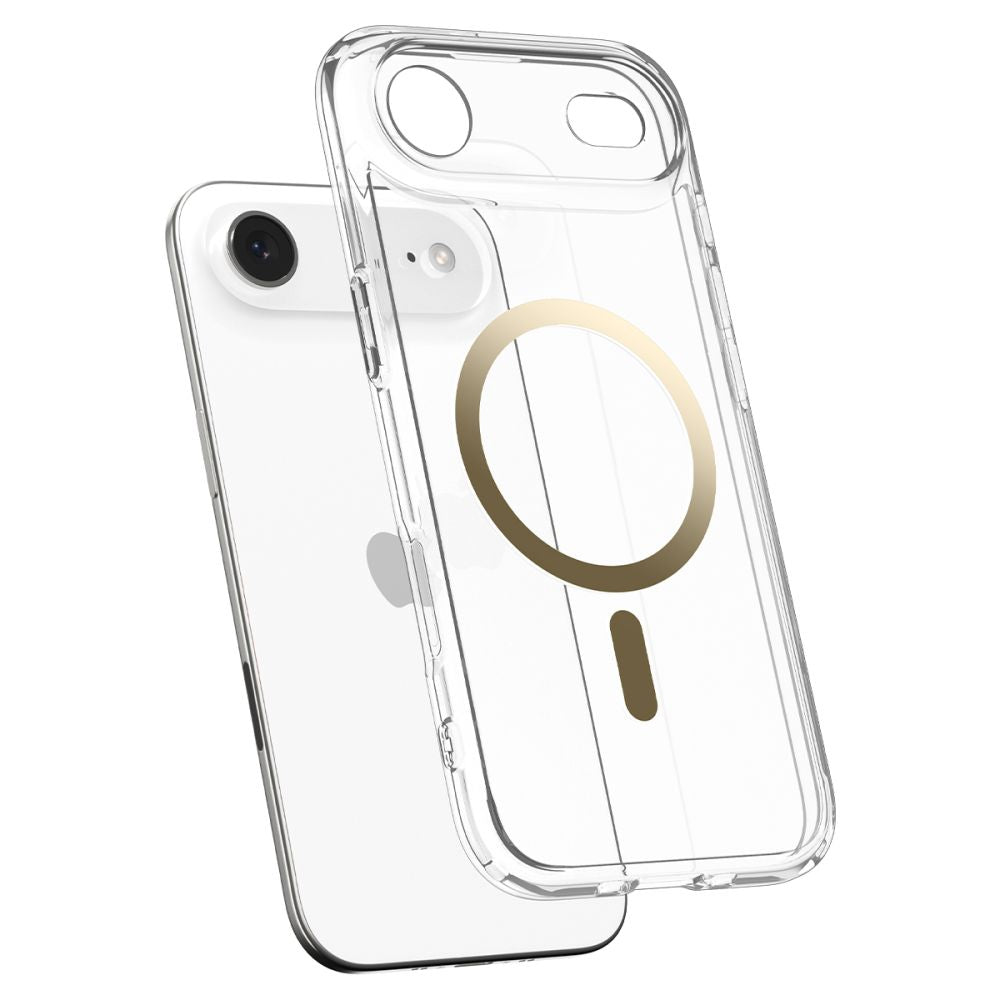 Spigen Ultra Hybrid MagSafe Case til iPhone 17 Air - gennemsigtigt guld