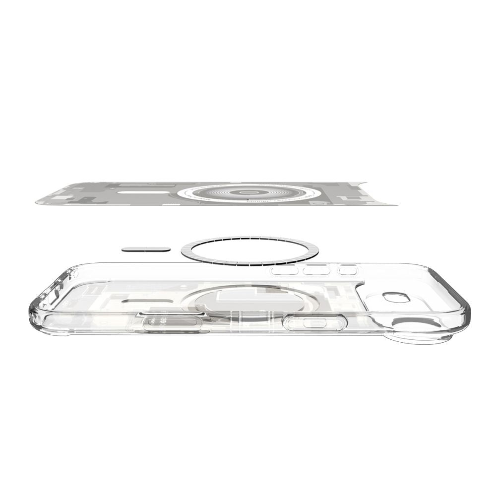 Spigen Ultra Hybrid MagSafe case til iPhone 17 Air Zero One - titanium