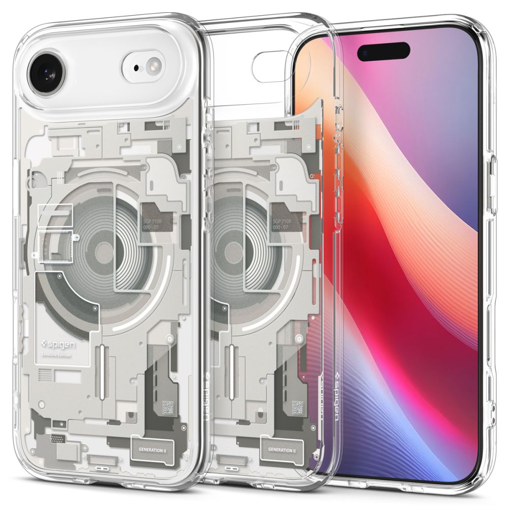 Spigen Ultra Hybrid MagSafe case til iPhone 17 Air Zero One - titanium