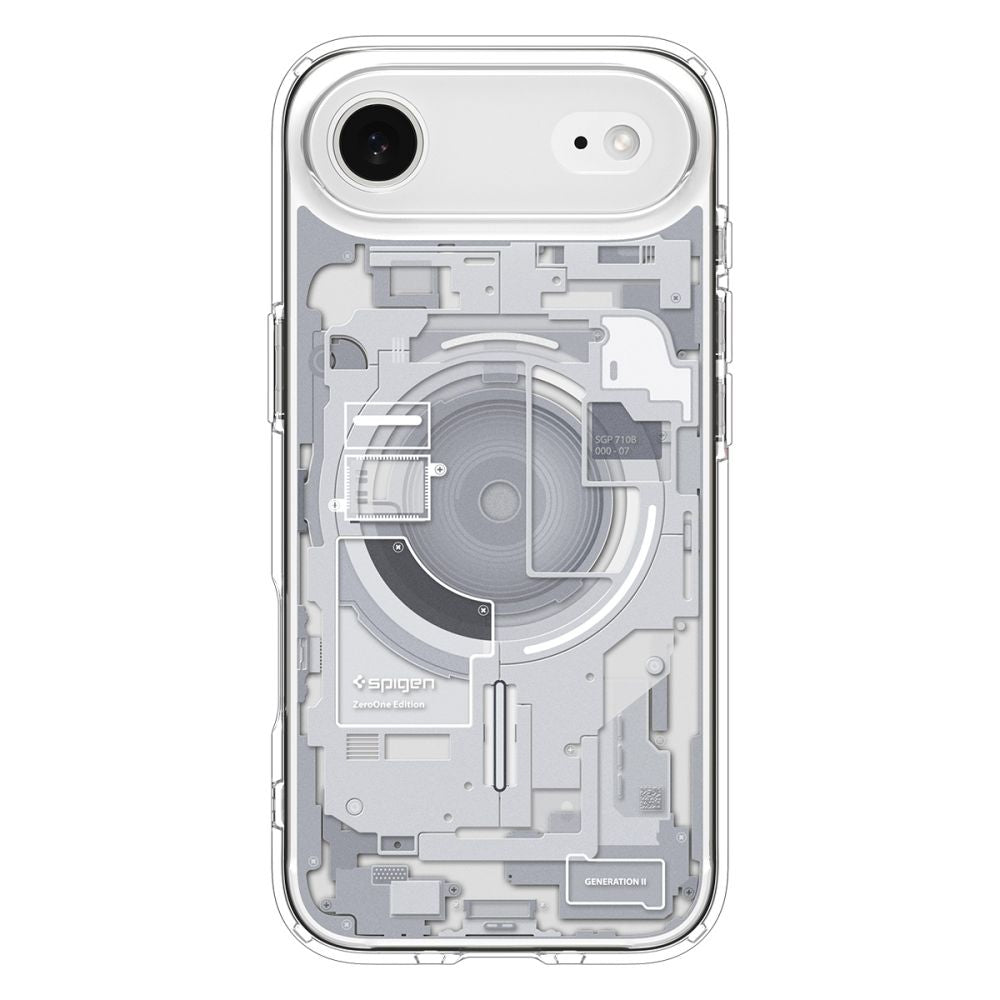 Spigen Ultra Hybrid MagSafe Case til iPhone 17 Air Zero One - hvid