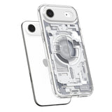 Spigen Ultra Hybrid MagSafe Case til iPhone 17 Air Zero One - hvid