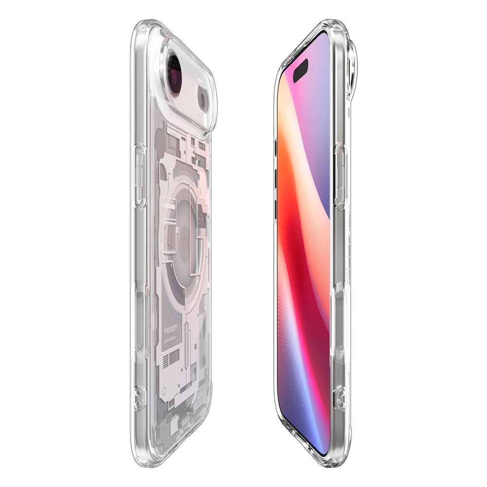 Spigen Ultra Hybrid MagSafe Case til iPhone 17 Air Zero One - hvid