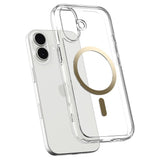 Spigen Ultra Hybrid MagSafe Case til iPhone 17 - gennemsigtigt guld