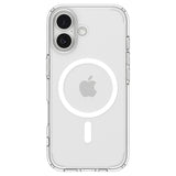 Spigen Ultra Hybrid MagSafe Case til iPhone 17 - Klar og hvid