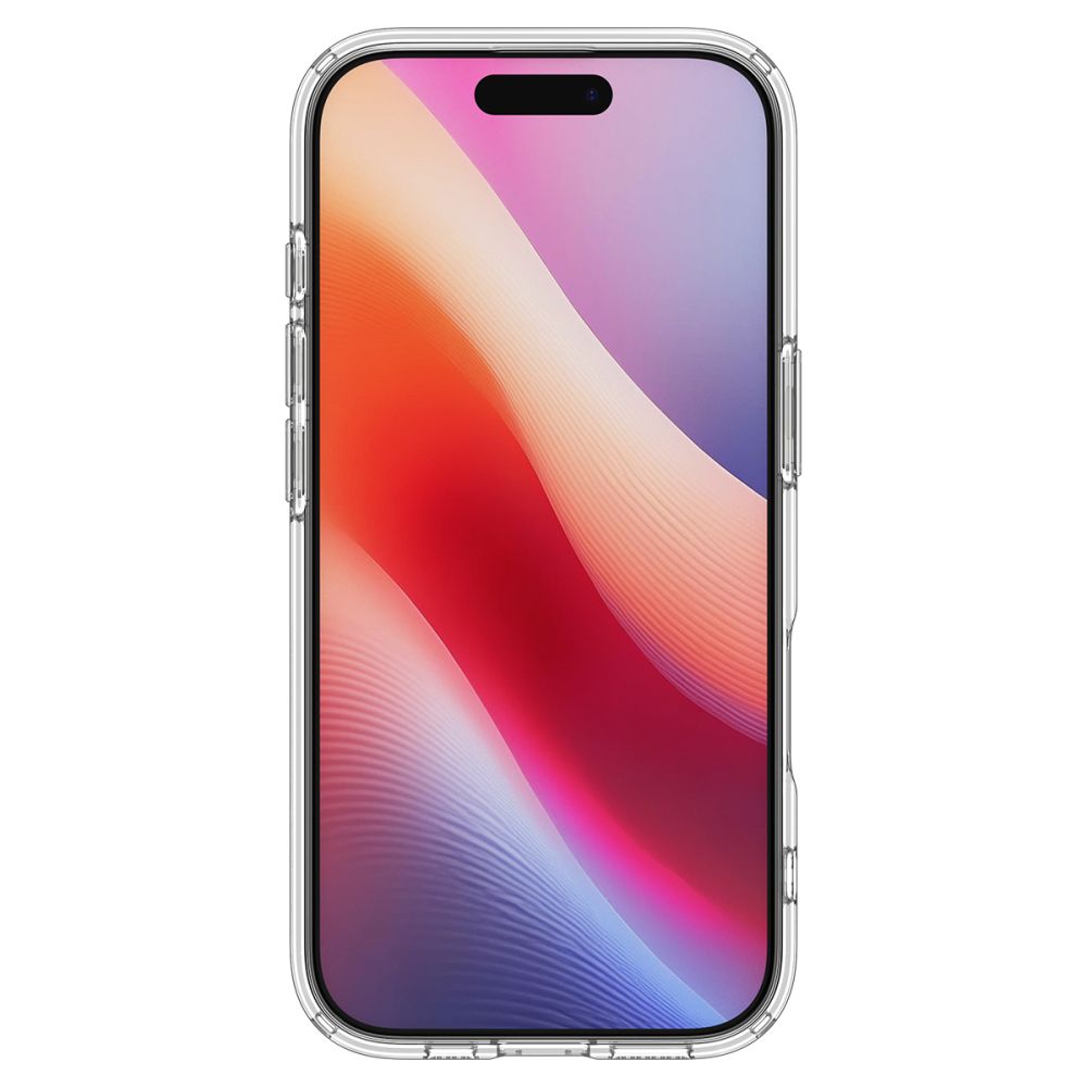Spigen Ultra Hybrid MagSafe Case til iPhone 17 - Klar og hvid