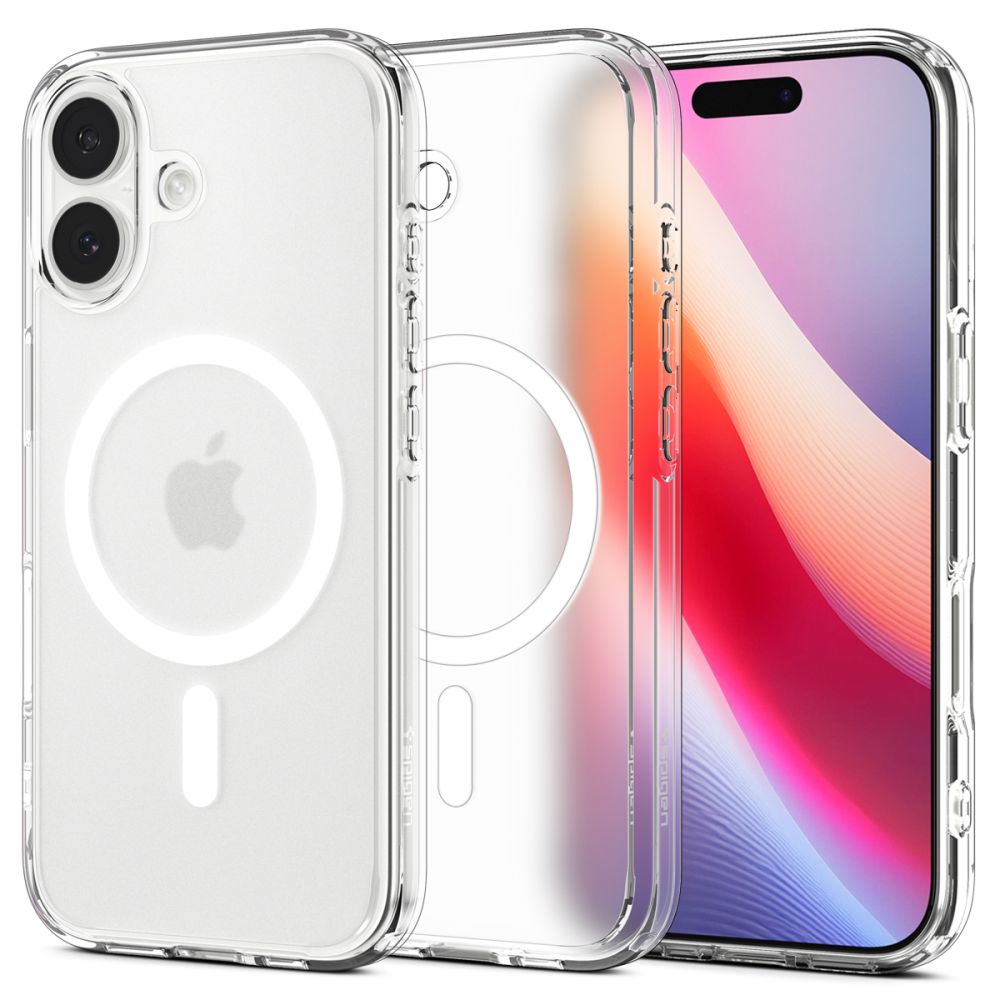 Spigen Ultra Hybrid MagSafe Case til iPhone 17 - Hvid