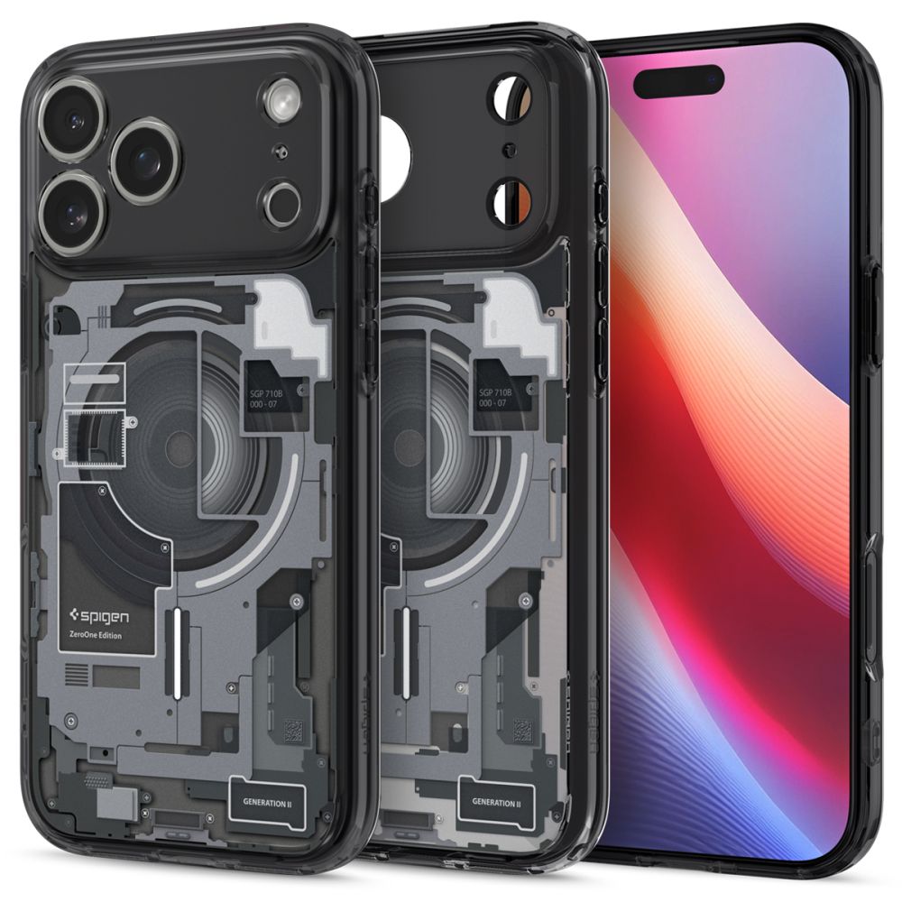 Spigen Ultra Hybrid MagSafe Case til iPhone 17 Pro Max Neo One - sort