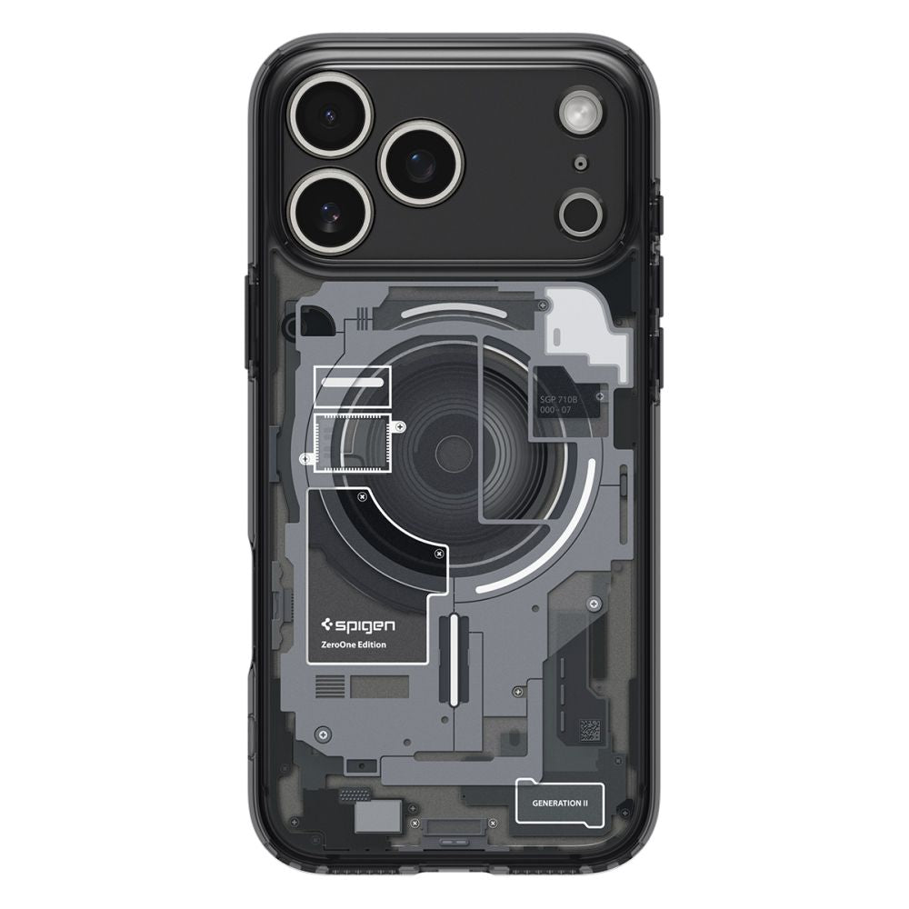 Spigen Ultra Hybrid MagSafe Case til iPhone 17 Pro Max Neo One - sort