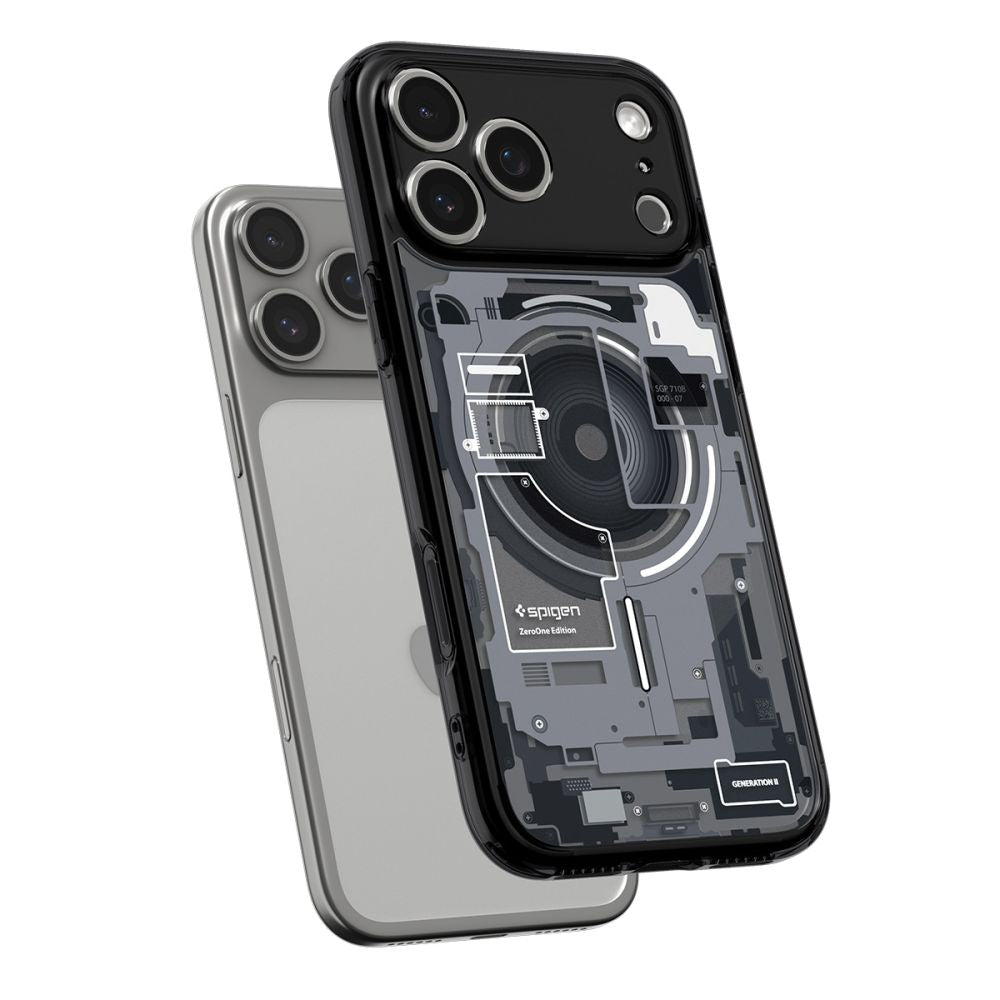 Spigen Ultra Hybrid MagSafe Case til iPhone 17 Pro Max Neo One - sort