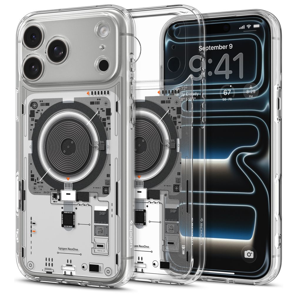 Spigen Ultra Hybrid MagSafe Case til iPhone 17 Pro Neo One - klar