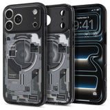 Spigen Ultra Hybrid MagSafe Case til iPhone 17 Pro Zero One - sort