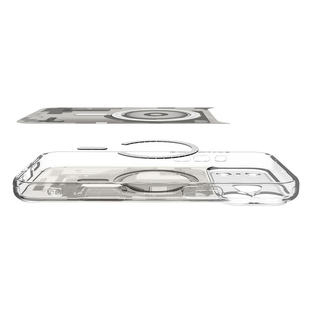 Spigen Ultra Hybrid MagSafe-hylster til iPhone 17 Pro Zero One - titanium