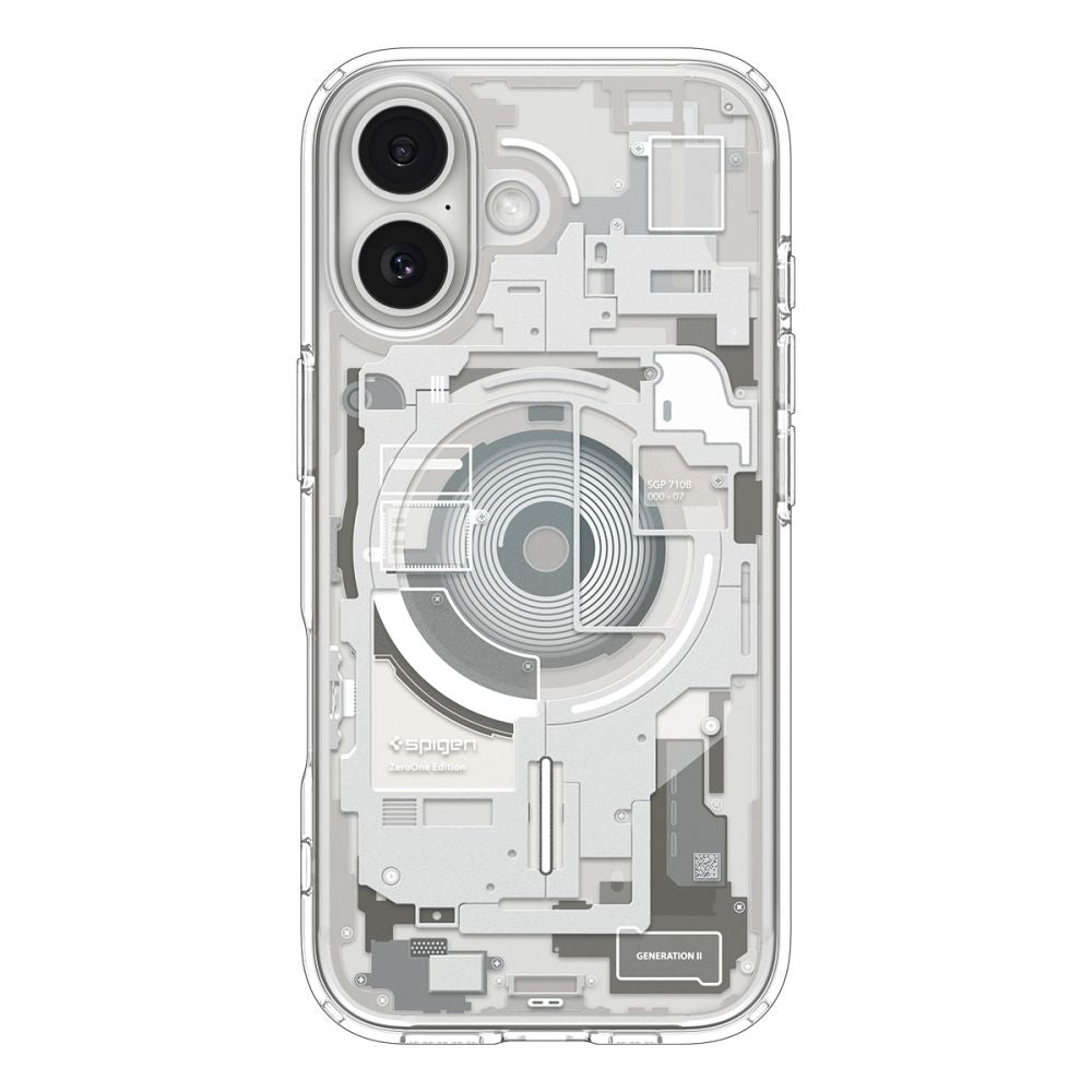 Spigen Ultra Hybrid MagSafe-hylster til iPhone 17 Zero One - titanium