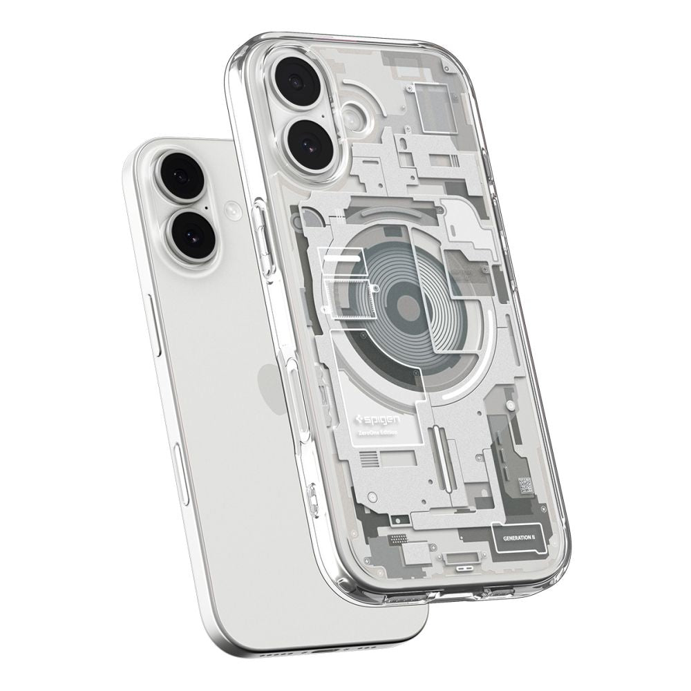 Spigen Ultra Hybrid MagSafe-hylster til iPhone 17 Zero One - titanium