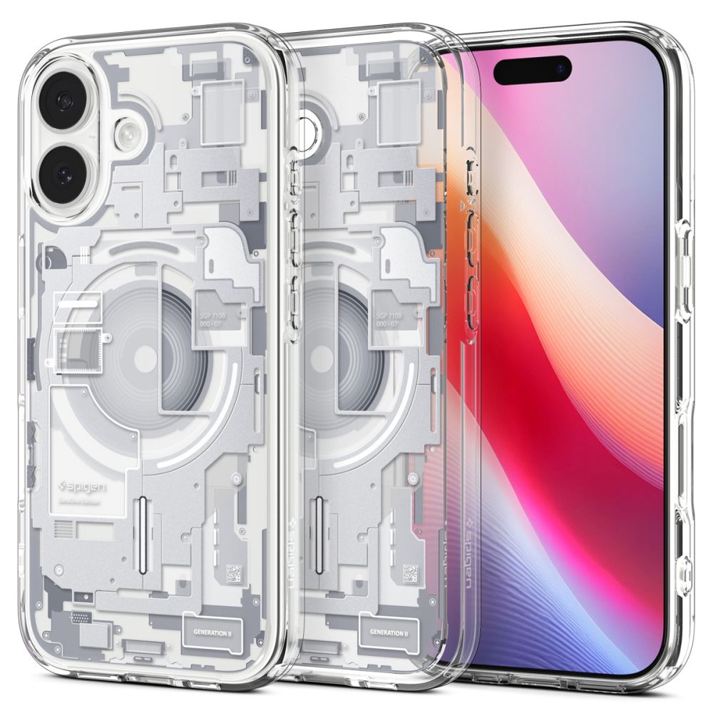 Spigen Ultra Hybrid MagSafe Case til iPhone 17 Zero One - hvid
