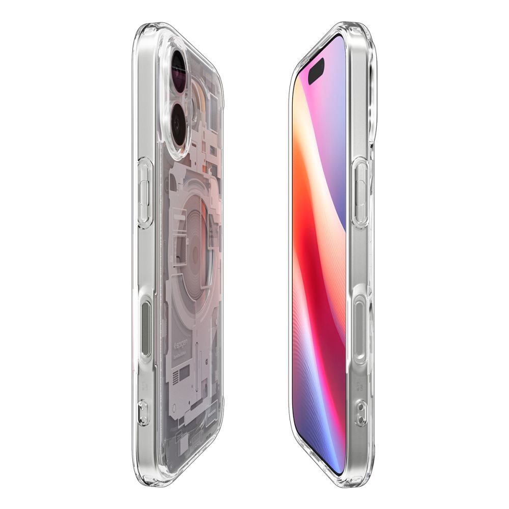 Spigen Ultra Hybrid MagSafe Case til iPhone 17 Zero One - hvid