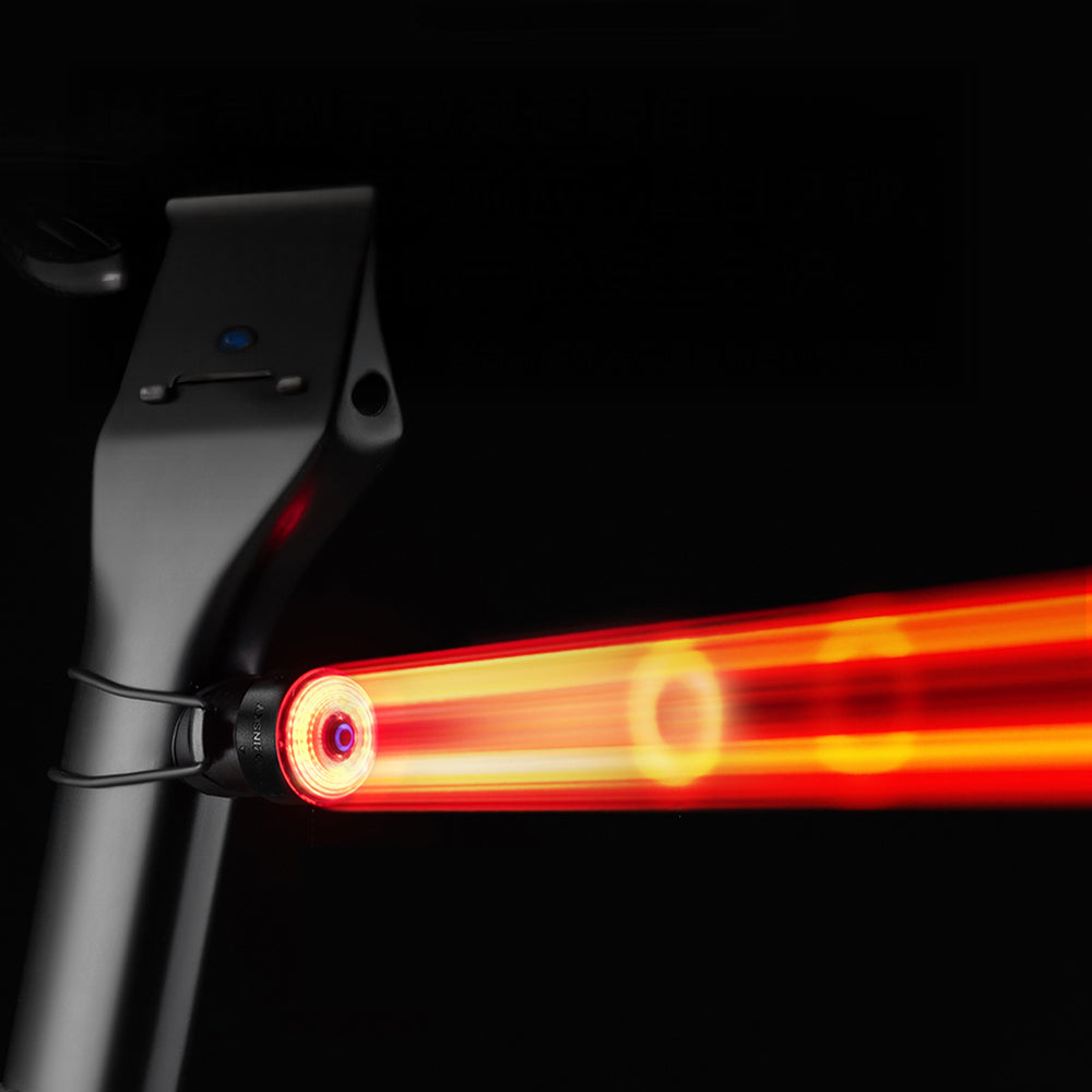 Wozinsky WIS-01 vandtæt Smart Tail Lights 2 stykker - sort