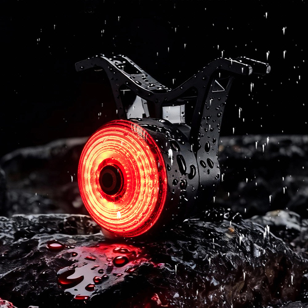 Wozinsky WIS-01 vandtæt Smart Tail Lights 2 stykker - sort