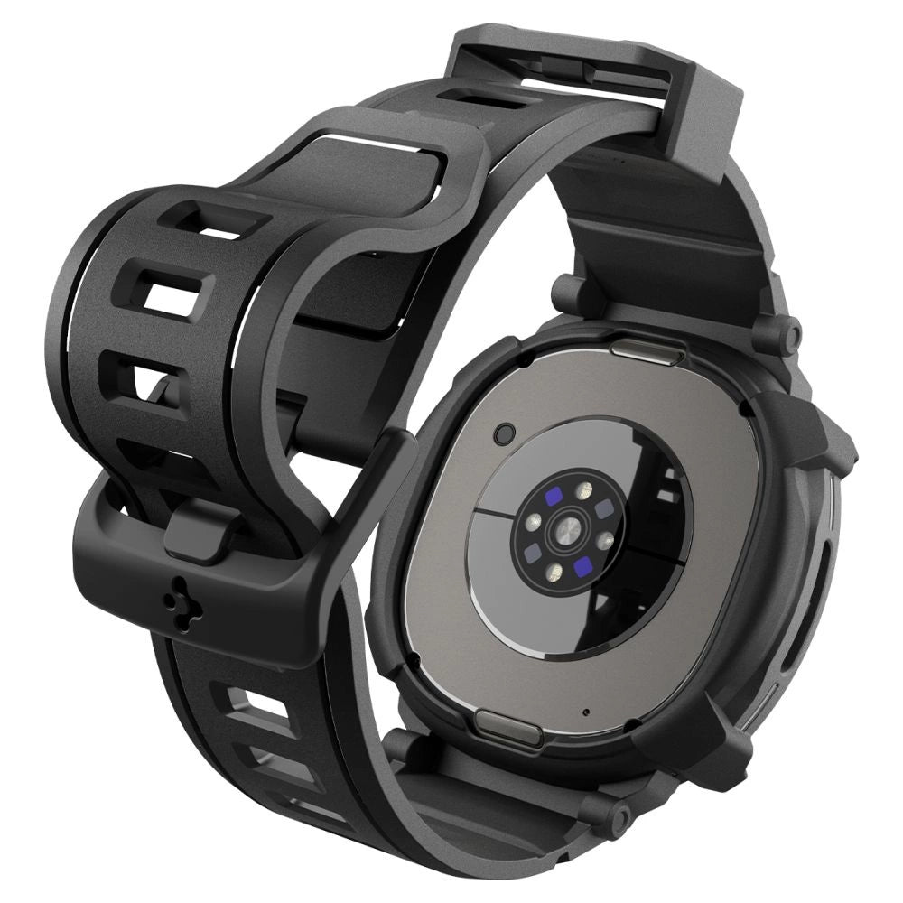 Spigen Rugged Armor Pro Strap til Samsung Galaxy Watch 8 Classic 46 mm - Matte Black