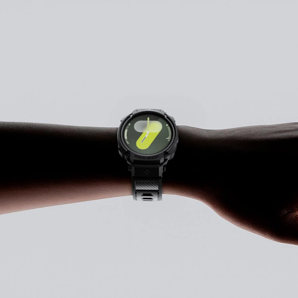 Spigen Rugged Armor Pro Strap til Samsung Galaxy Watch 8 40mm - Matte Black