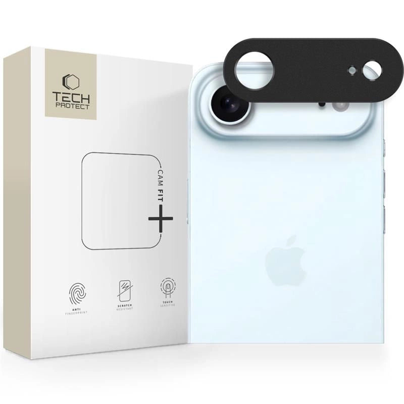 Tech-Protect Camalloy Fit+ Case til iPhone 17 Air - sort