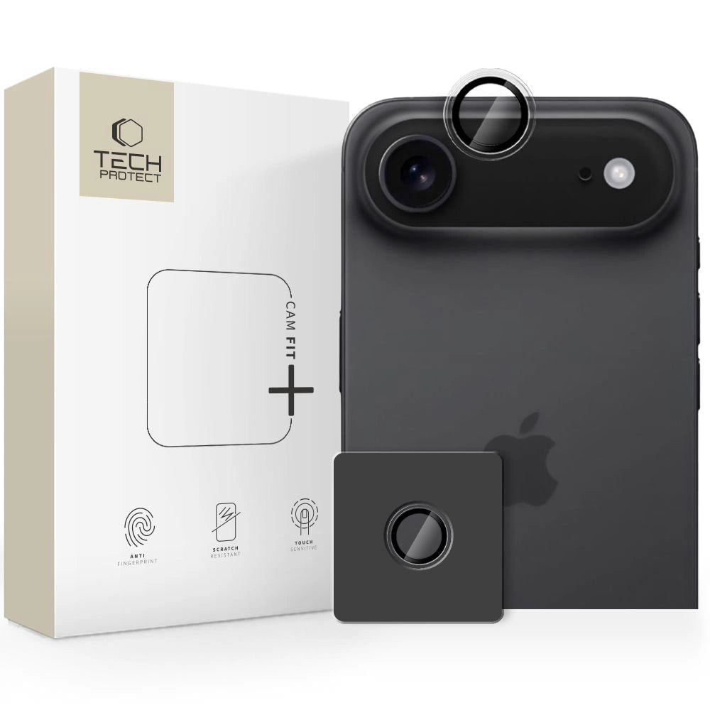 Tech-Protect Camring Fit+ Kamera Cover til iPhone 17 Air - Clear