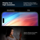 Tech-Protect Quick Set+ 2-pakke af hærdet glas til iPhone 17 Pro - sort