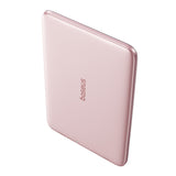 Baseus PicoGo AM41 5000mAh 20W Ultra-Slim Power Bank MagSafe Kompatibel med Baseus Simple USB-C 60W 30cm Kabel - Pink