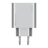 Cuktech 65W GaN 2xUSB-C 1xUSB-A Wall Charger - Gray