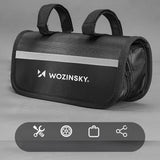 Wozinsky WMZ-01N værktøjssæt, 16-i-1 cykel multitool, pumpe, skiftnøgler, indre rør kit - sort