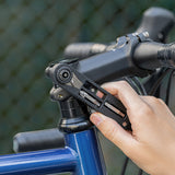 Wozinsky WZK-L2 14-in-1 Bicycle Tool Set, Multitool, Allen Keys, Tire Lever - Black
