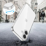 Tech-Protect FlexAir Case til iPhone 17 - Gennemsigtig