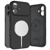 Tech-Protect Silicone MagSafe Case til iPhone 17 - sort
