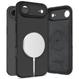 Tech-Protect Silicone MagSafe Case til iPhone 17 Air - sort