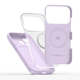 Tech-Protect Silicone MagSafe Case til iPhone 17 Pro - lilla