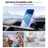 Tech-Protect Silicone MagSafe Case til iPhone 17 Pro - lilla