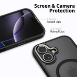 Tech-Protect MagEdge MagSafe Case til iPhone 17 - Matte Black