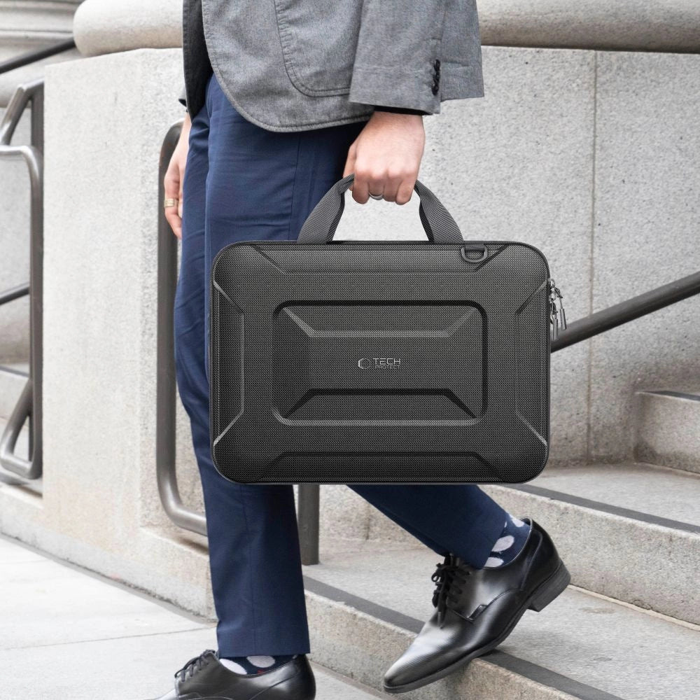 Tech-Protect Ranger-X taktisk laptop case til 15-16" - sort