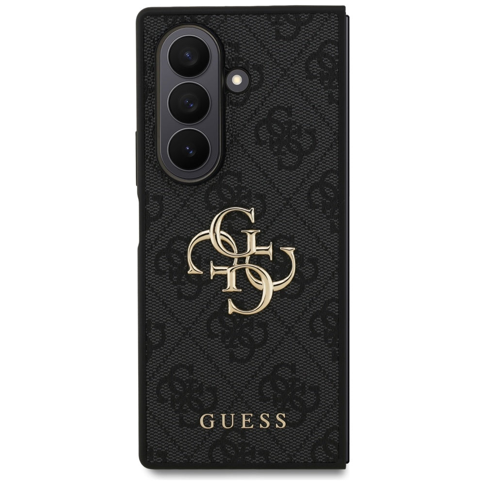 Guess Big 4G Logo Classic Logo Case til Samsung Galaxy Z Fold7 - sort